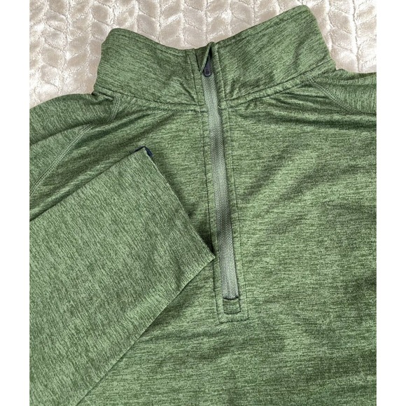 Gaiam Men's Medium 1/4 Zip Up Activewear Pullover‎ Green - Picture 1 of 9